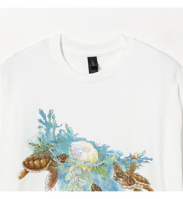 BEAMSBOY「【別注】Atlas Screen Printing / White Tee」|Tシャツ・カットソー|