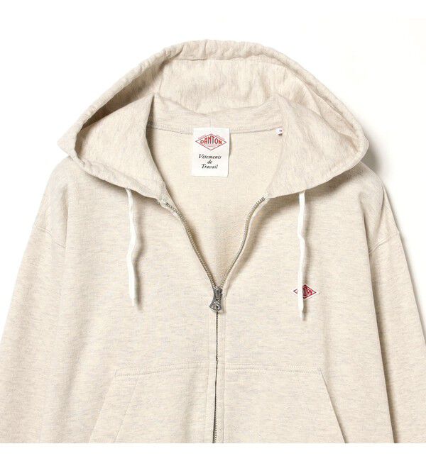 Ray BEAMS 「DANTON / COTTON TERRY ZIP HOODIE」|パーカー|