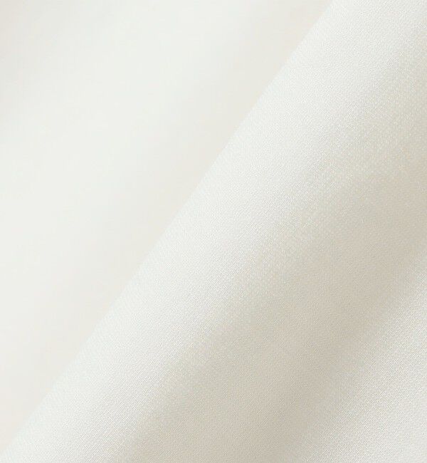 quaranciel「《予約》quaranciel:〈接触冷感/洗濯機可能〉シルク ミックス ポンチ ドロスト ポロ プルオーバー」|Tシャツ・カットソー|