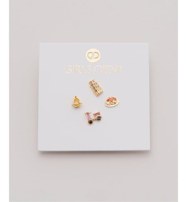 journal standard L'essage「《WEB限定予約》Girlscrew/ガールズクルー Ciao Bella ピアス(4ピース1セット)」|ピアス|