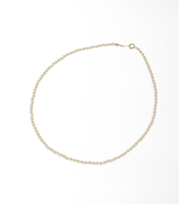 JOURNAL STANDARD relume「《WEB限定追加予約2》relumeガラスパールネックレス40cm」|ネックレス|