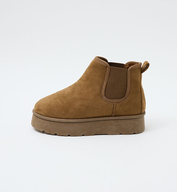 abahouse mavie「MEI SIDE GORE BOOTS」|ショートブーツ|