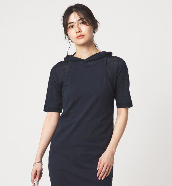 UNITED ARROWS green label relaxing「【別注】＜Plus by ONIT＞フード カットソー」|Tシャツ・カットソー|