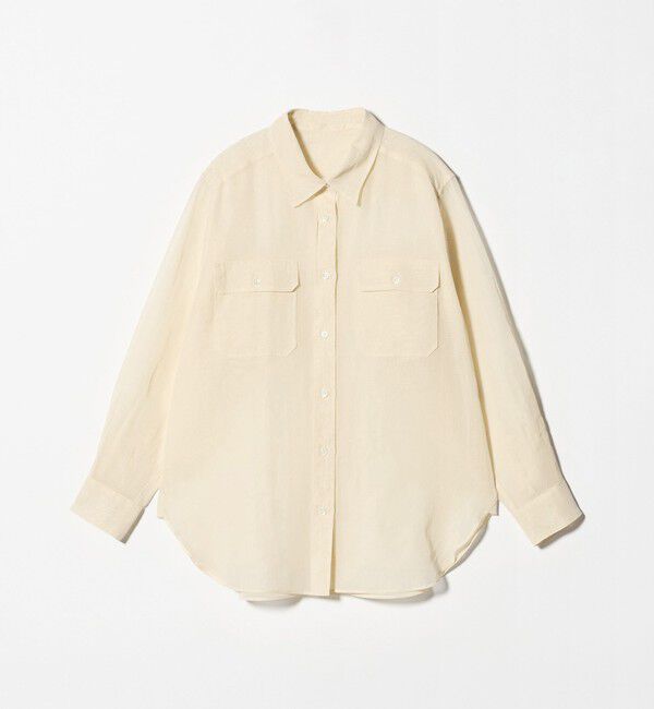 BEAUTY&YOUTH UNITED ARROWS「コットン シアー ワーク シャツ」|シャツ・ブラウス|