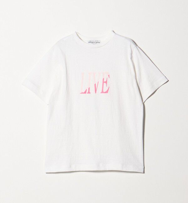 BEAUTY&YOUTH UNITED ARROWS「＜Americana＞LIVE プリント Tシャツ」|Tシャツ・カットソー|