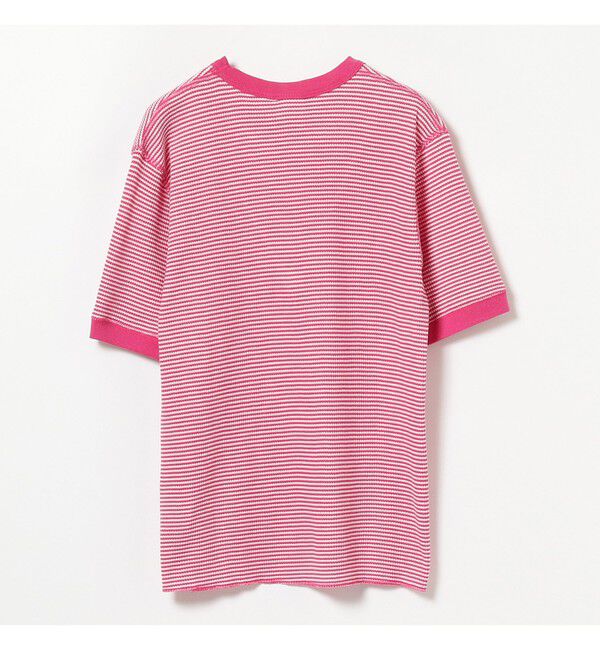 BEAMSBOY「【別注】Healthknit / ワッフル ボーダー Tシャツ」|Tシャツ・カットソー|