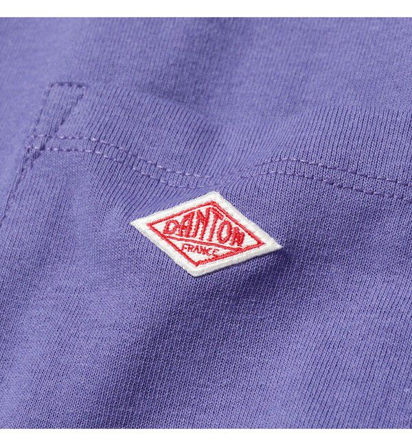 Ray BEAMS 「DANTON / ポケット Tシャツ　　26SS  洗濯可 ロゴオーバーサイズ リラックス メンズライク ダントン」|Tシャツ・カットソー|