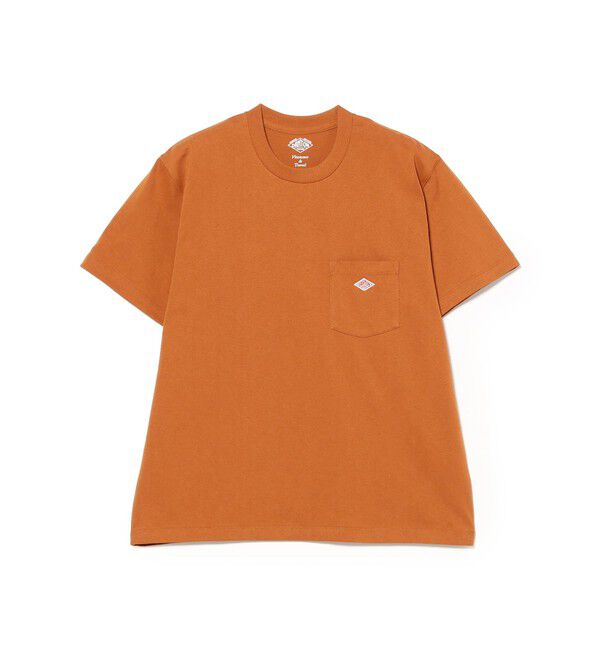 Ray BEAMS 「DANTON / ソリッド ポケット Tシャツ」|Tシャツ・カットソー|380_ORANGE
