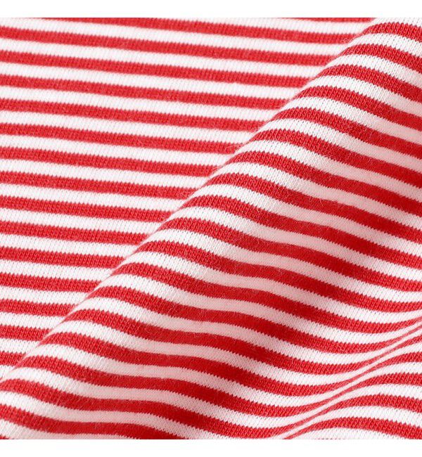 Ray BEAMS 「DANTON / ストライプ インナー Tシャツ」|Tシャツ・カットソー|