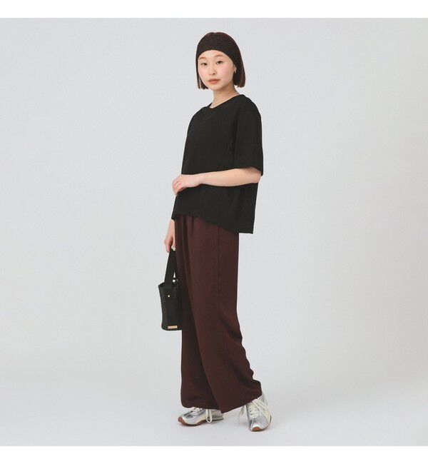 Ray BEAMS 「シアー キリカエ クルーネック Tシャツ」|Tシャツ・カットソー|