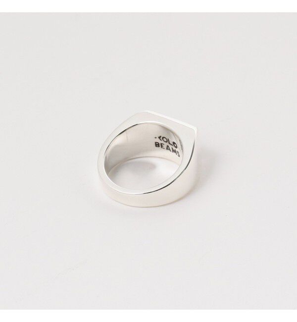 BEAMS「BEAMS｜【別注】XOLO JEWELRY / Signet Ring｜メンズ レディース 指輪 ｜シルバー925｜ギフト」|リング|