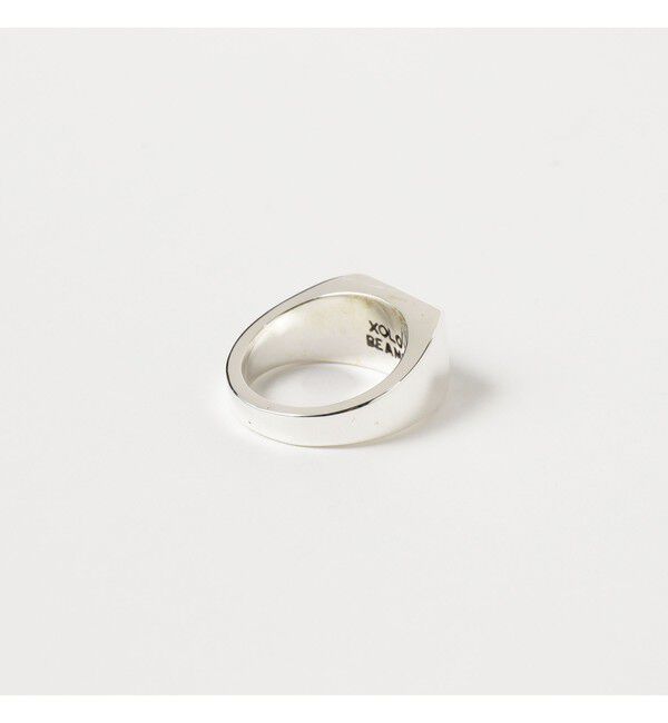 BEAMS「BEAMS｜【別注】XOLO JEWELRY / Signet Ring｜メンズ レディース 指輪 ｜シルバー925｜ギフト」|リング|