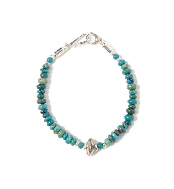 BEAMS「SunKu / Stone Bracelet」|ブレスレット・バングル|TURQUOISE