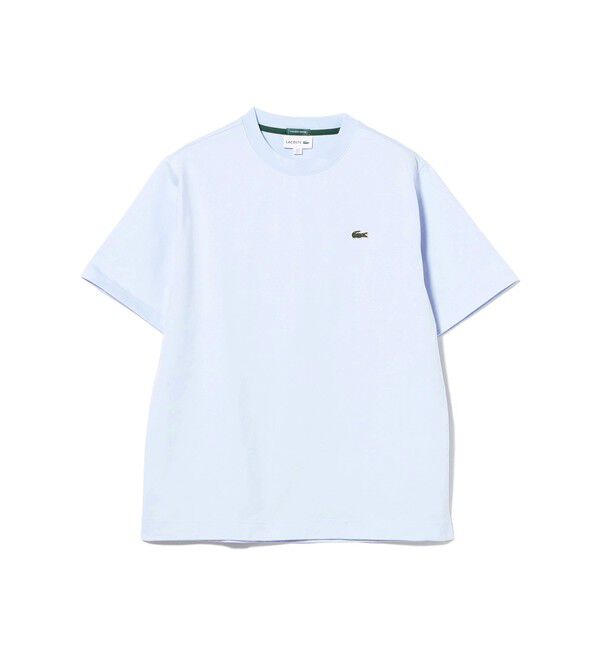 BEAMS「BEAMS｜【別注】LACOSTE / ロゴ Tシャツ｜50周年 別注アイテム｜ヘビー天竺素材｜バックプリント」|Tシャツ・カットソー|