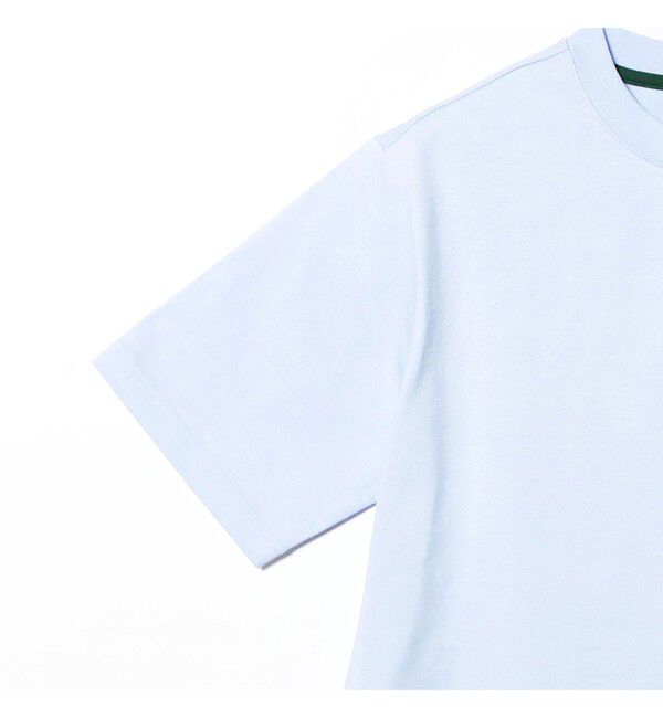 BEAMS「BEAMS｜【別注】LACOSTE / ロゴ Tシャツ｜50周年 別注アイテム｜ヘビー天竺素材｜バックプリント」|Tシャツ・カットソー|
