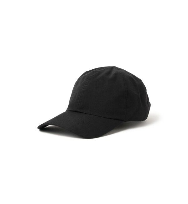 BEAMS「ナイロンツイル キャップ」|キャップ・キャスケット|BLACK