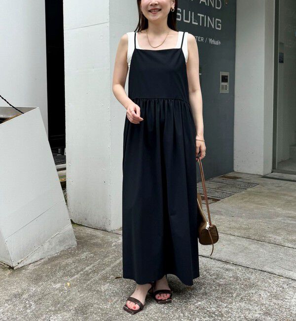 NOLLEY'S sophi「《接触冷感》ウォッシャブルドライトリコットキャミワンピース」|ワンピース|