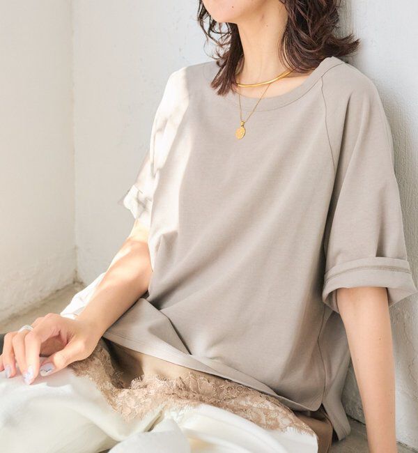  「ヴィンテージ天竺ゴブソデTee」|Tシャツ・カットソー|モカ