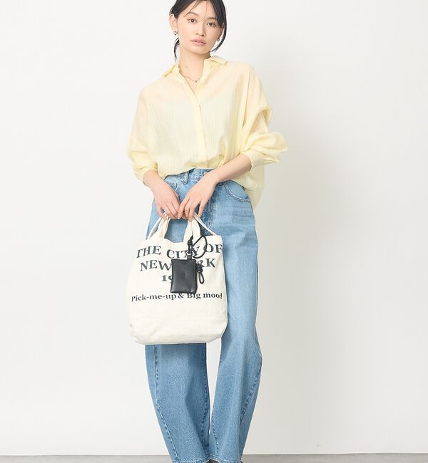 abahouse mavie「【CONTROL FREAK/コントロールフリーク】WASHED LOGOトート」|ショルダー・メッセンジャー|