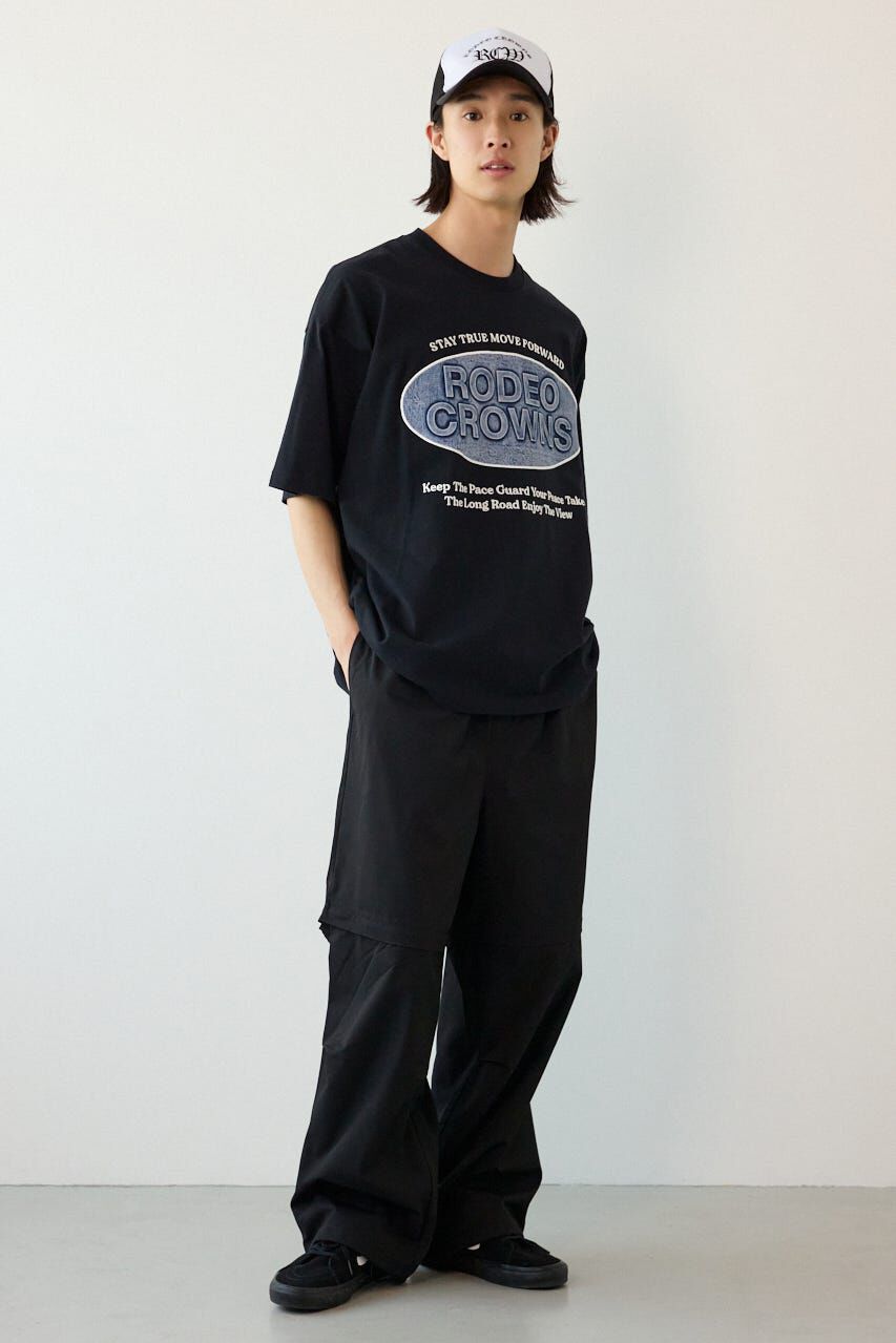 RODEO CROWNS「エンボスデニムロゴTシャツ」|Tシャツ・カットソー|