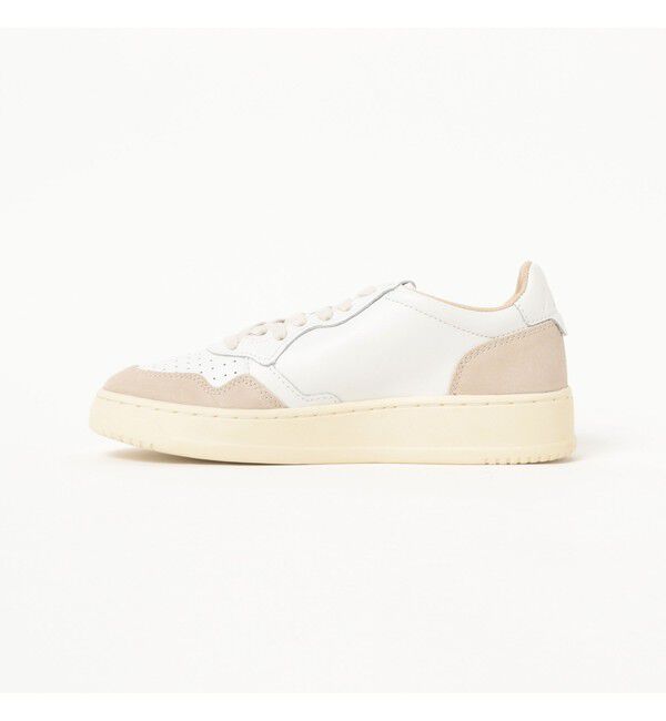 Demi-Luxe BEAMS 「AUTRY / MEDALIST LOW レザー スエード スニーカー WHITE」|スニーカー|