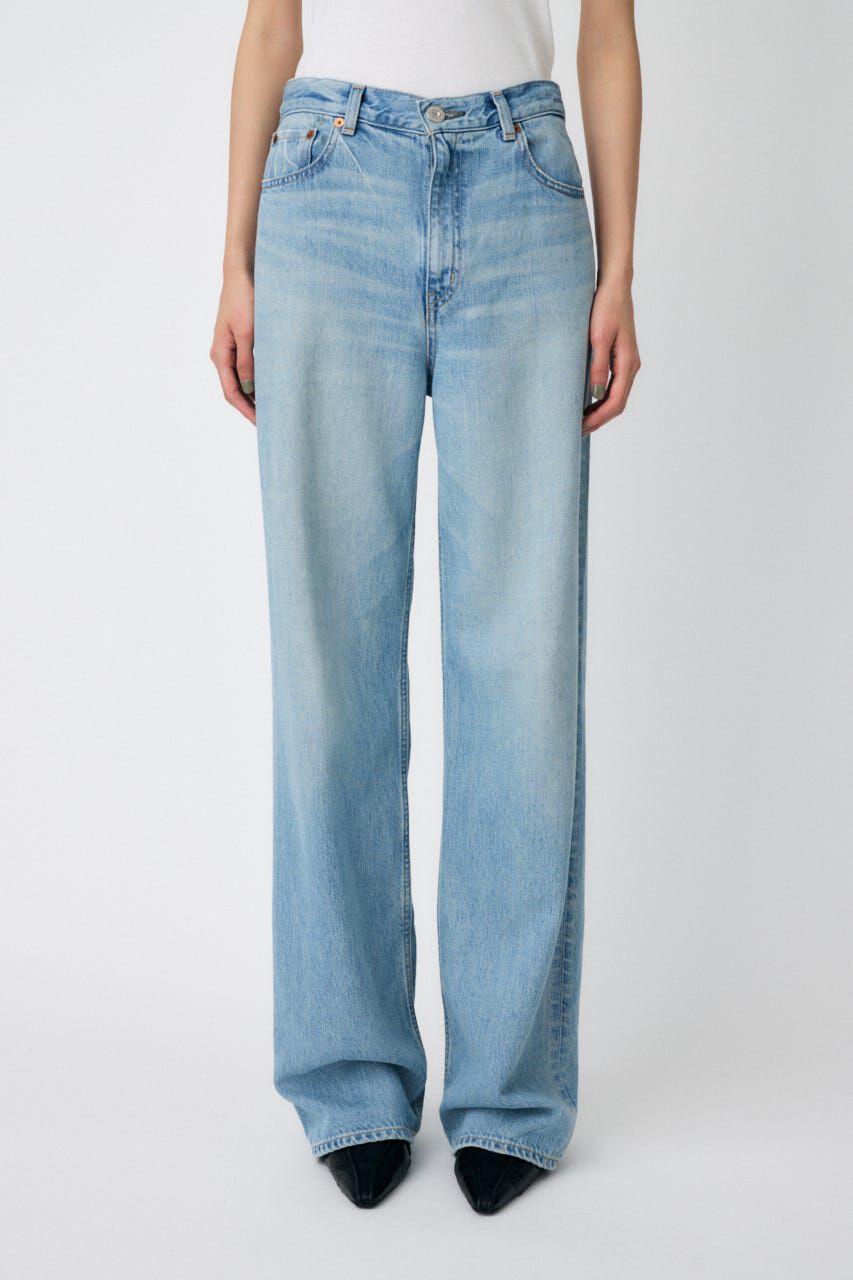 MOUSSY「TENCEL(TM) DENIM ストレート」|デニム|L/BLU1