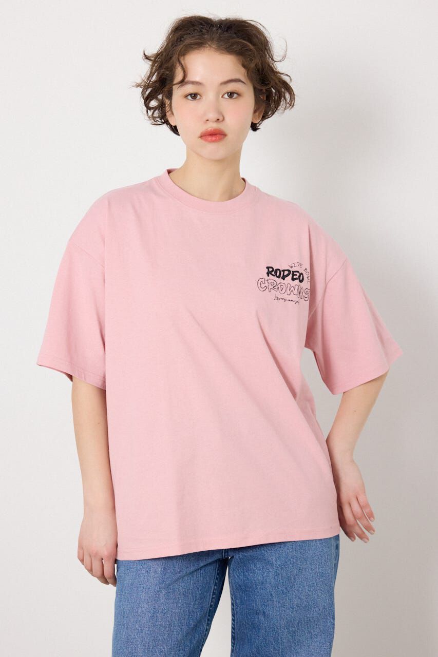 RODEO CROWNS「Graffiti プリントTシャツ」|Tシャツ・カットソー|