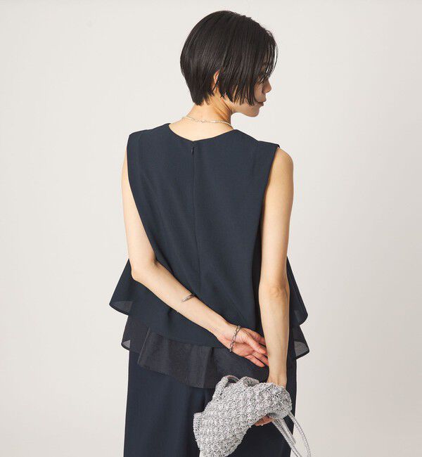 UNITED ARROWS green label relaxing「【結論シリーズ】ダブルフレアオールインワン［size SHORT/TALLあり］」|オールインワン|