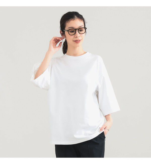 Demi-Luxe BEAMS 「	AK+1 / ビッグ Tシャツ」|Tシャツ・カットソー|WHITE