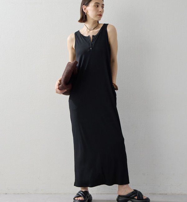  「ヘンリーカットマキシワンピース」|ワンピース|