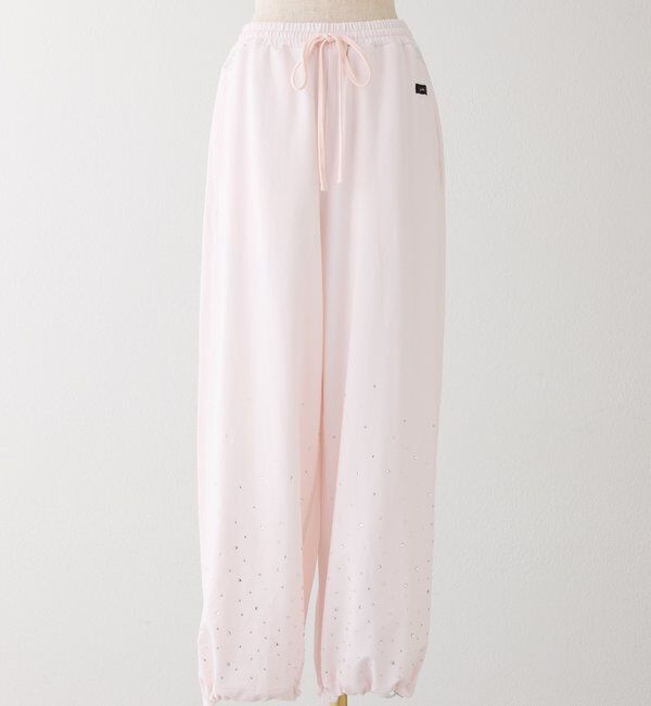  「【セットアップで着られる/パーカー別売り】サイドレースキラキラカットパンツ」|その他|