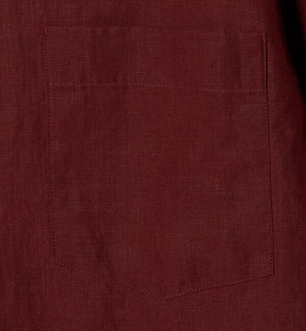 UNITED ARROWS「リネンキャンブリック ワンピースオープンカラーシャツ」|シャツ・ブラウス|