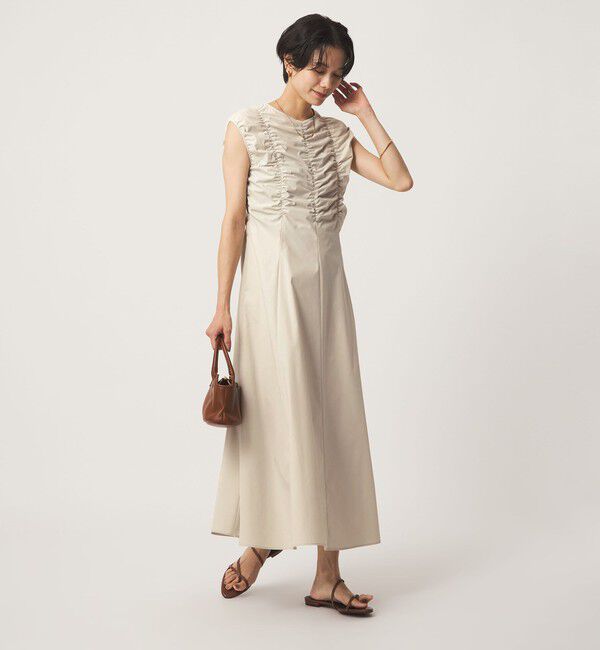 UNITED ARROWS green label relaxing「シャーリング ワンピース」|ワンピース|