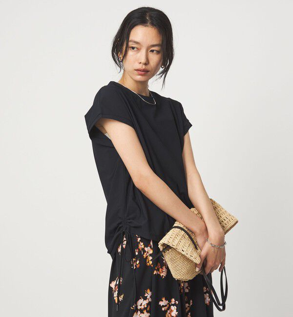UNITED ARROWS green label relaxing「サイド ドロスト ノースリーブ カットソー」|Tシャツ・カットソー|