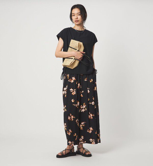 UNITED ARROWS green label relaxing「サイド ドロスト ノースリーブ カットソー」|Tシャツ・カットソー|
