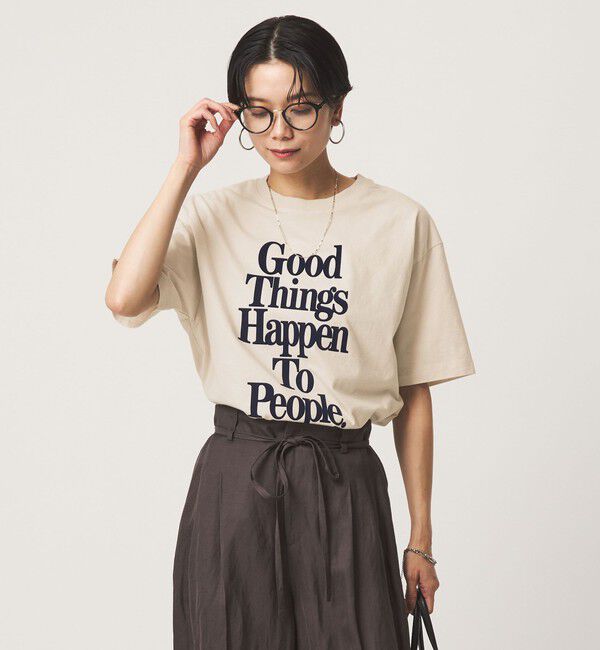 UNITED ARROWS green label relaxing「【別注】＜OAFISH＞フロッキー ショートスリーブ Tシャツ」|Tシャツ・カットソー|NATURAL