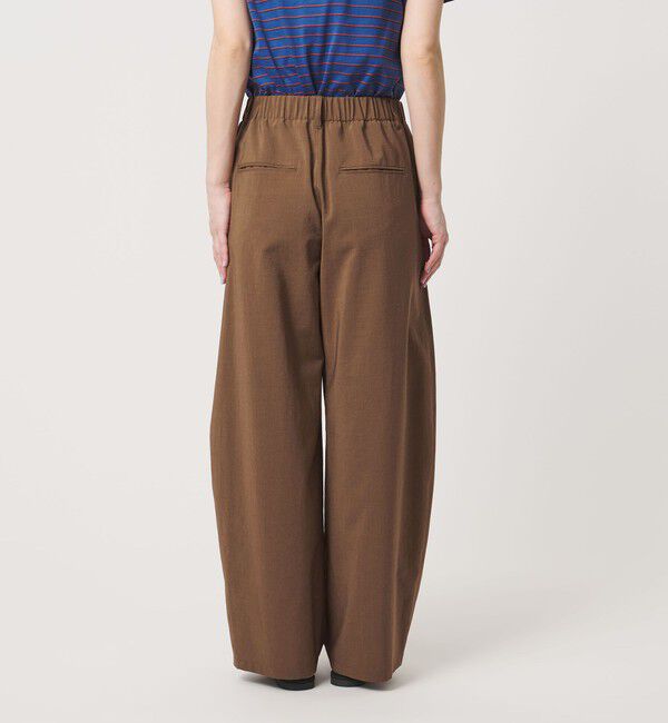 BEAUTY&YOUTH UNITED ARROWS「バックゴム カーブパンツ UVカット 防シワ ウォッシャブル」|チノ|