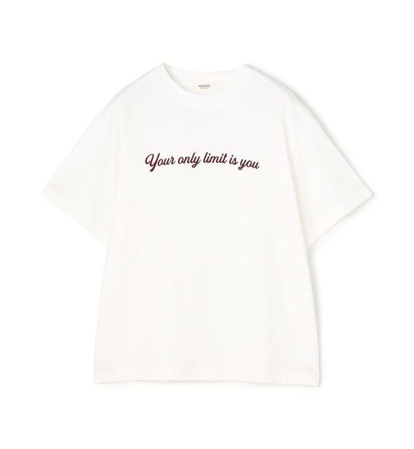 MACPHEE「コットンロゴプリント Tシャツ」|Tシャツ・カットソー|11 ホワイト