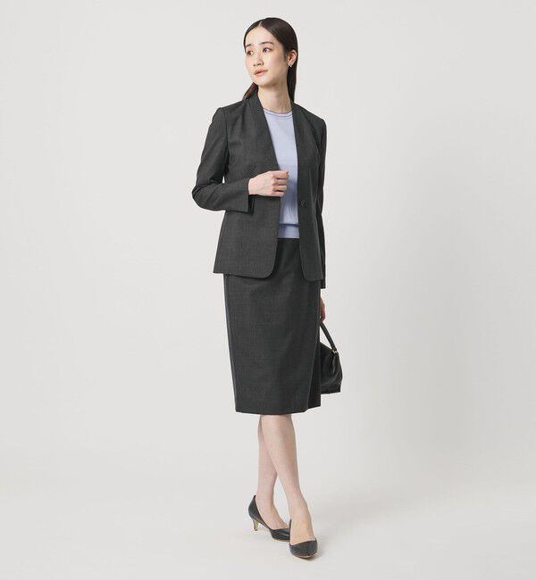 UNITED ARROWS「Vitale Barberis Canonico ノーラペルジャケット 26SS」|ノーカラージャケット|