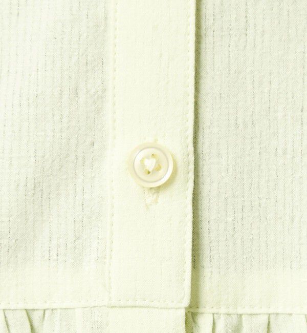 UNITED ARROWS green label relaxing「［size SHORTあり］ペプラム ブラウス マシンウォッシャブル 吸水速乾 通気性 UVカット」|シャツ・ブラウス|