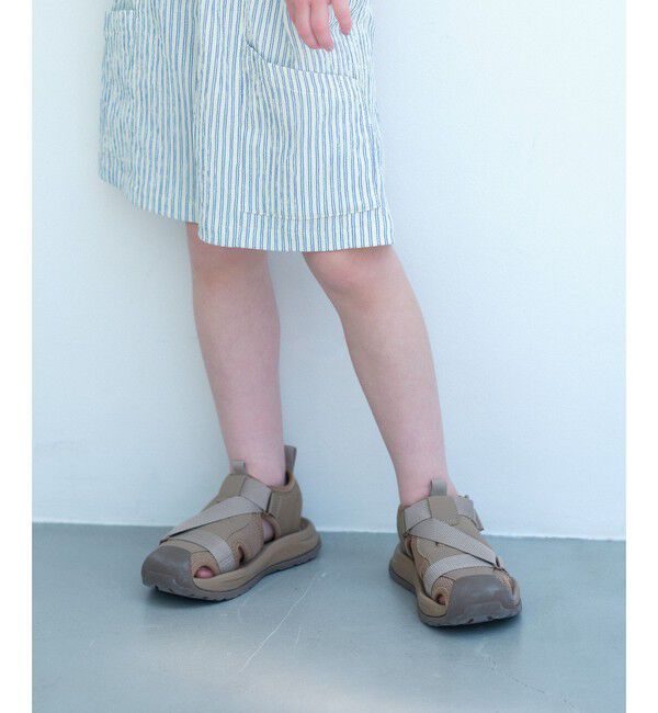 UNITED ARROWS green label relaxing「ベルクロ スポーツ サンダル / キッズ 17cm-23cm」|スニーカー|BEIGE