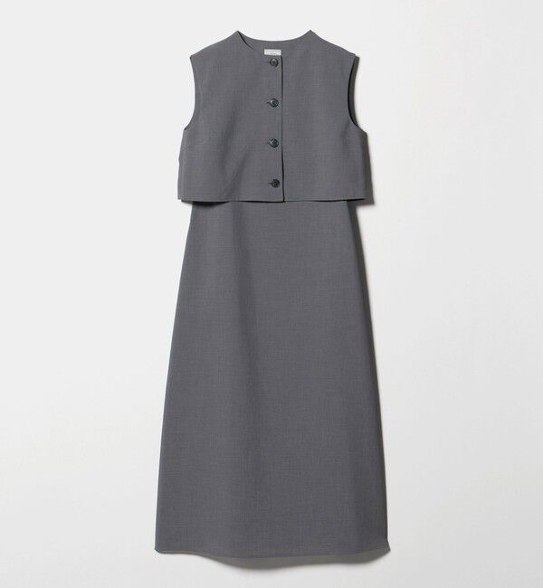 UNITED ARROWS green label relaxing「マルチウェイ ワンピース」|ワンピース|DK.GRAY