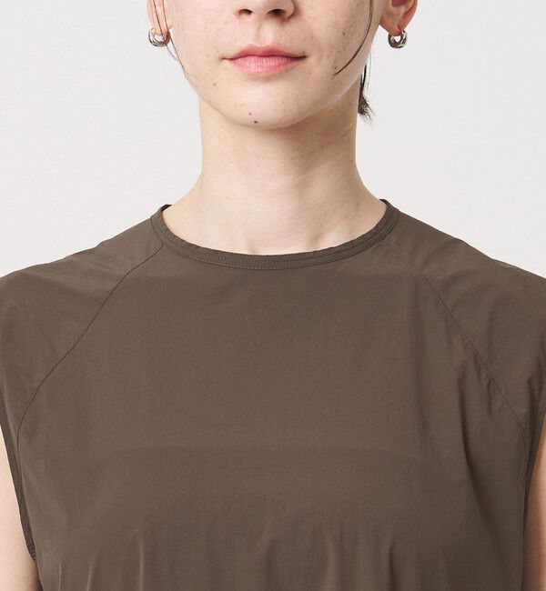 BEAUTY&YOUTH UNITED ARROWS「360&deg;MASTER ICE ノースリーブ ワンピース UVカット 接触冷感 防シワ はっ水 ウォッシャブル」|ワンピース|