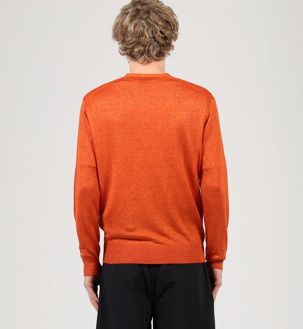 TOMORROWLAND MENS「TOMORROWLAND tricot ティントリネン Vネックカーディガン」|カーディガン|