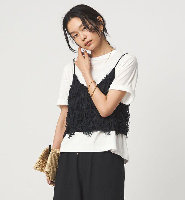 UNITED ARROWS green label relaxing「ショートスリーブ Tシャツ 汗染み防止」|Tシャツ・カットソー|OFF WHITE