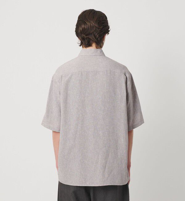 BEAUTY&YOUTH UNITED ARROWS「ツイスト リネンブレンド レギュラーカラー シャツ FORM型」|シャツ・ブラウス|