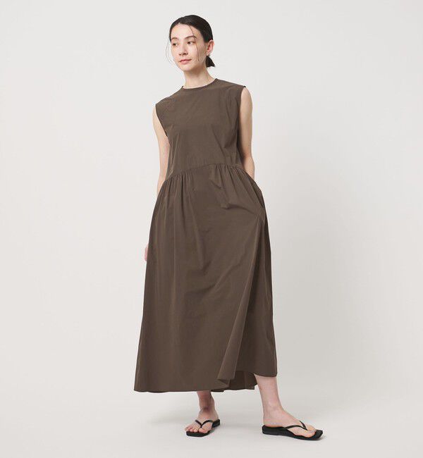 BEAUTY&YOUTH UNITED ARROWS「360&deg;MASTER ICE ノースリーブ ワンピース UVカット 接触冷感 防シワ はっ水 ウォッシャブル」|ワンピース|
