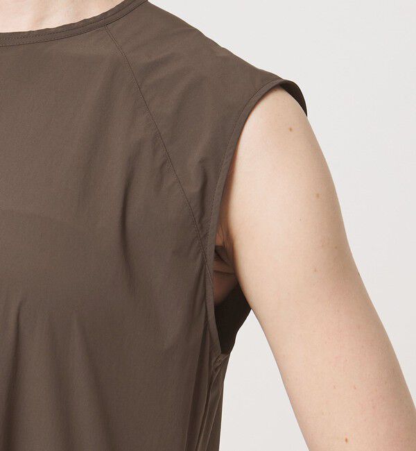 BEAUTY&YOUTH UNITED ARROWS「360&deg;MASTER ICE ノースリーブ ワンピース UVカット 接触冷感 防シワ はっ水 ウォッシャブル」|ワンピース|