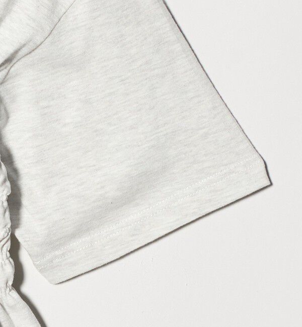 UNITED ARROWS green label relaxing「【別注】＜Various Timeless Arts＞シャーリング プリント Tシャツ ミディアムグレー」|Tシャツ・カットソー|