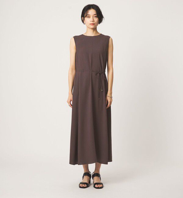 UNITED ARROWS green label relaxing「［size SHORTあり］ジョーゼット テント ワンピース マシンウォッシャブル 接触冷感」|ワンピース|